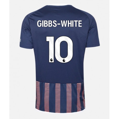 Fotbalové Dres Nottingham Forest Morgan Gibbs-White #10 Alternativní 2023-24 Krátký Rukáv